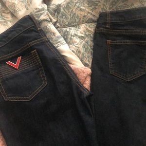 Two pair Red Valentino Jeans